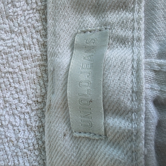 Uniqlo White Cotton Blend Jeans - Picture 5 of 15